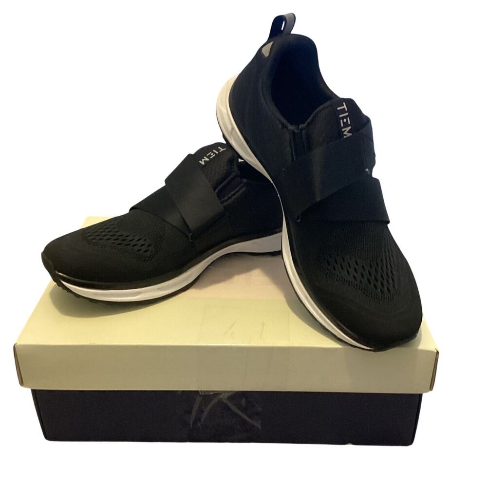 NEW Tiem Slipstream Indoor Cycling Spin Shoes Black White Performance US 9 EU 40